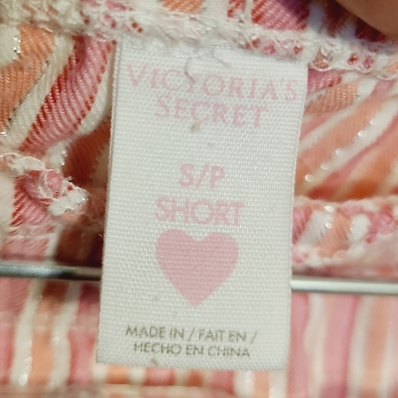 Victoria's Secret Red Label | Women's Two Piece Striped Pajama Pants Set (Small) - Picture 10 of 16